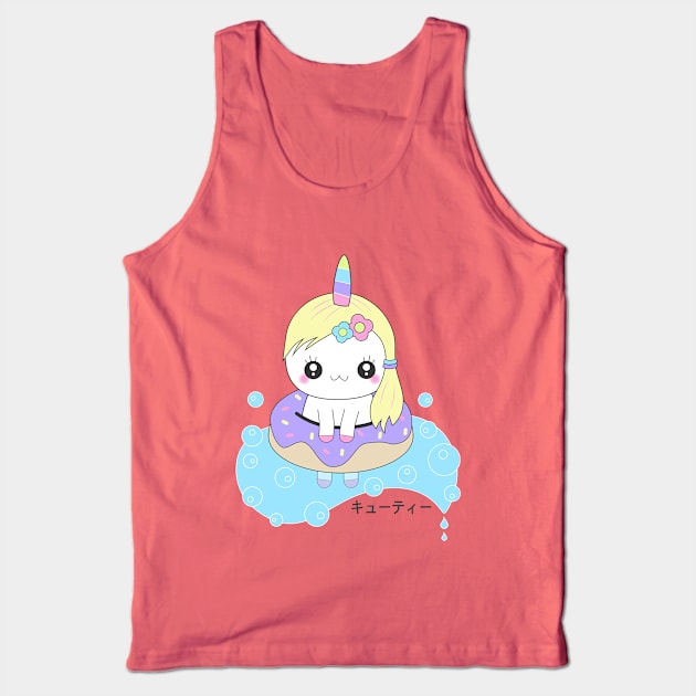 Unicorn Tank Top by HelenDesigns